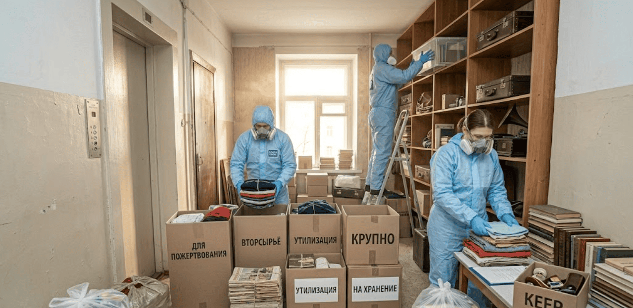 Вывоз хлама из квартиры в Минске