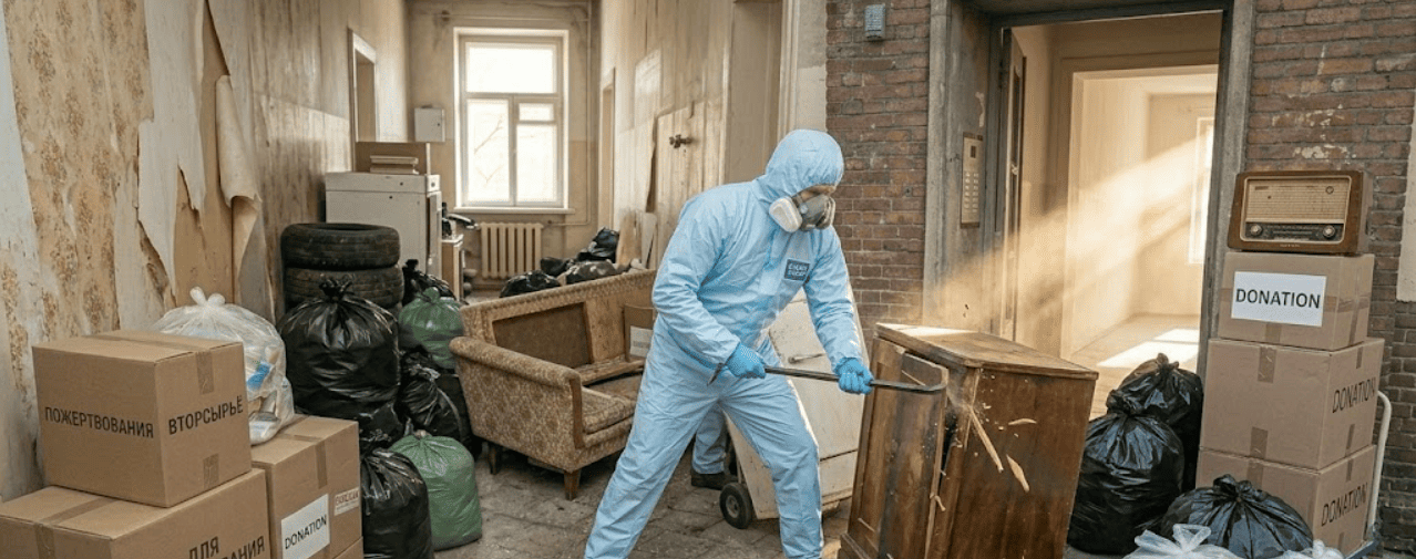 Вывоз хлама из квартиры Минск